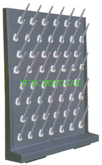 China Laboratory PP Drip Rack Big Size Polypropylene Pegboard for Glassware Drying supplier