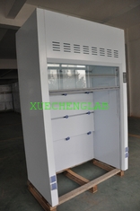 China PP laboratory furniture CE Approved walk in labo fume hood polypropylene floor mounted fuming cabinet fume cupboard supplier